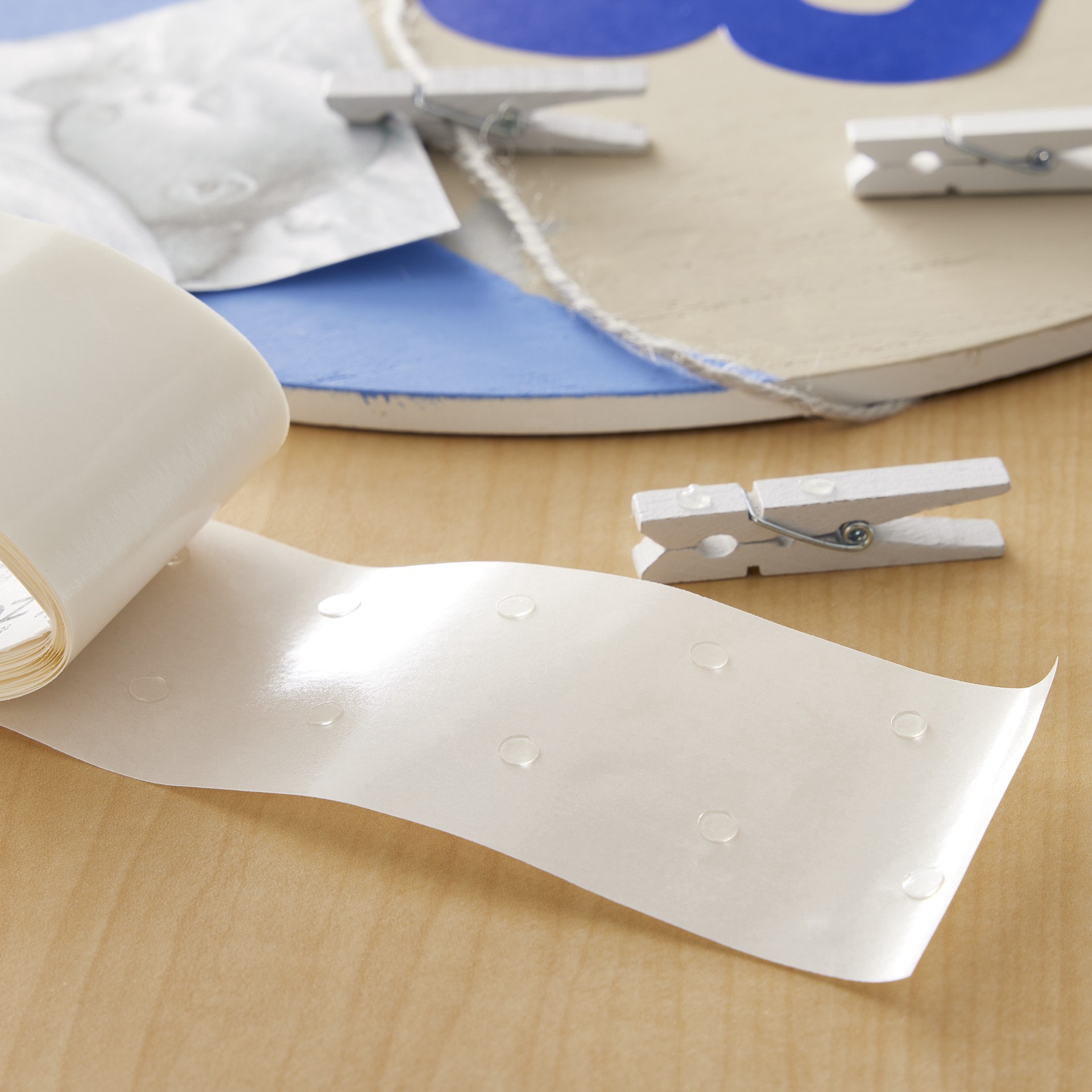 slide 2 of 3, Therm O Web Zots Clear Adhesive Bling Dots, 1/8 in diameter