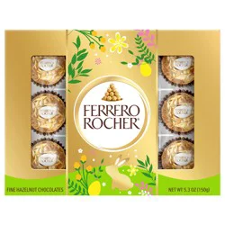 Ferrero Rocher Fine Hazelnut Chocolates 5.3 oz