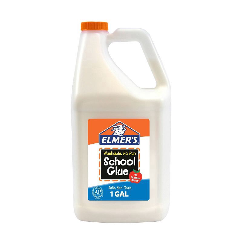 slide 1 of 43, Elmer's 1gal Washable School Glue White, 1 gal