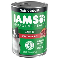 Proactive Health Adult 1+ Classic Ground with Lamb & Rice Dog Food 13.0 oz