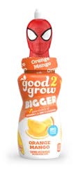 good2grow Orange Mango Flavored Juice Beverage starring PODZ, Assorted Character Tops - 10 oz
