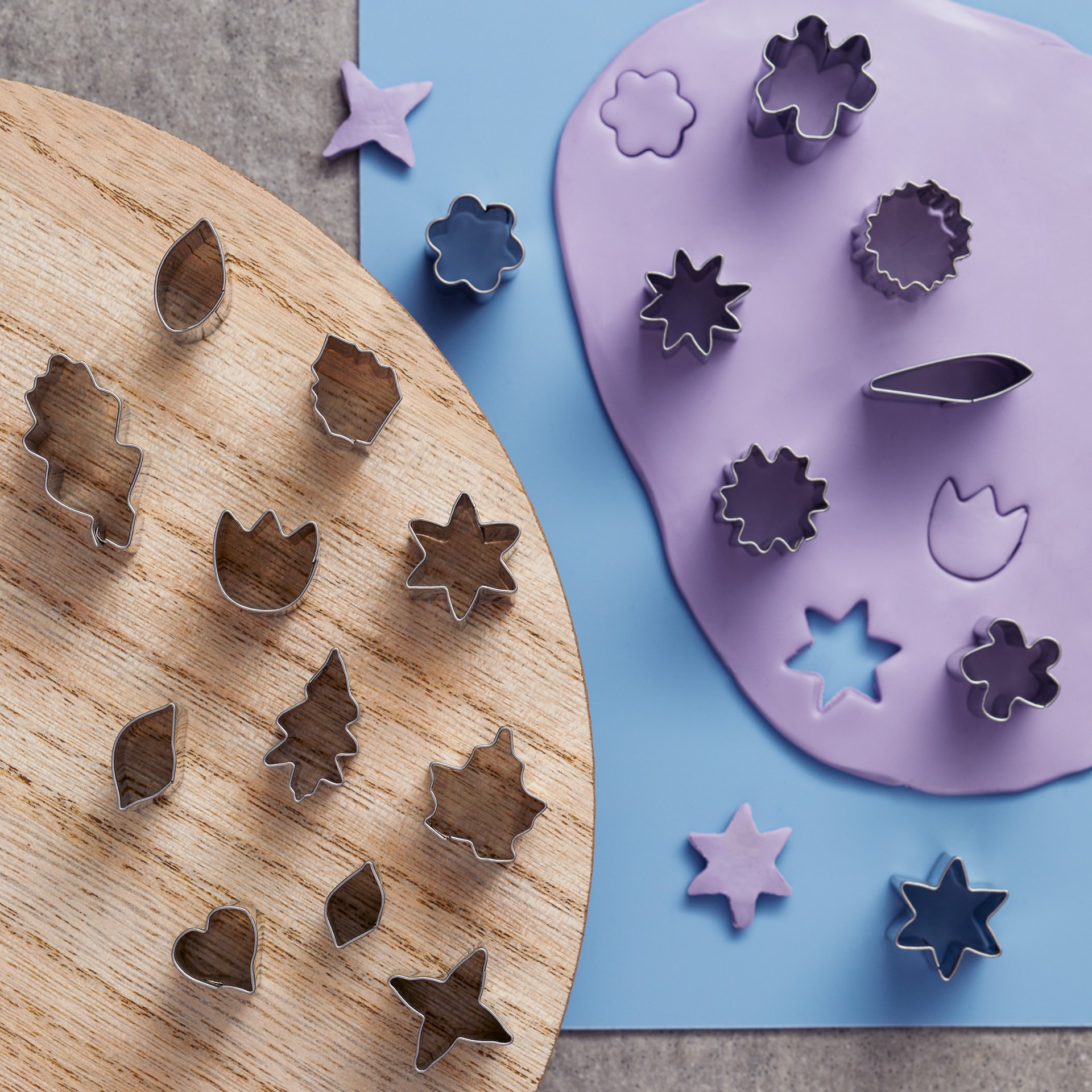 slide 4 of 4, Nature Premium Clay Cutters By Craft Smart, 0.51 in x 0.31 in x 0.79 in