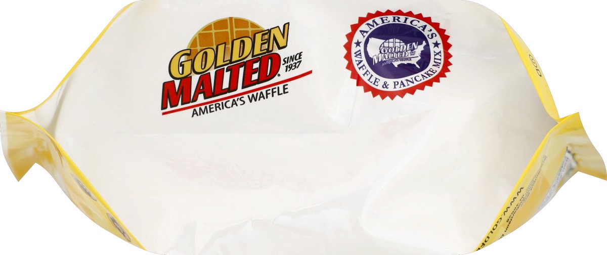 slide 2 of 4, Golden Malted Waffle & Pancake Flour - 32 oz, 32 oz