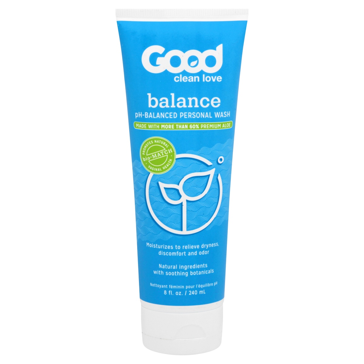 slide 1 of 1, Good Clean Love Balance pH-Balanced Personal Wash 8 oz, 8 fl oz