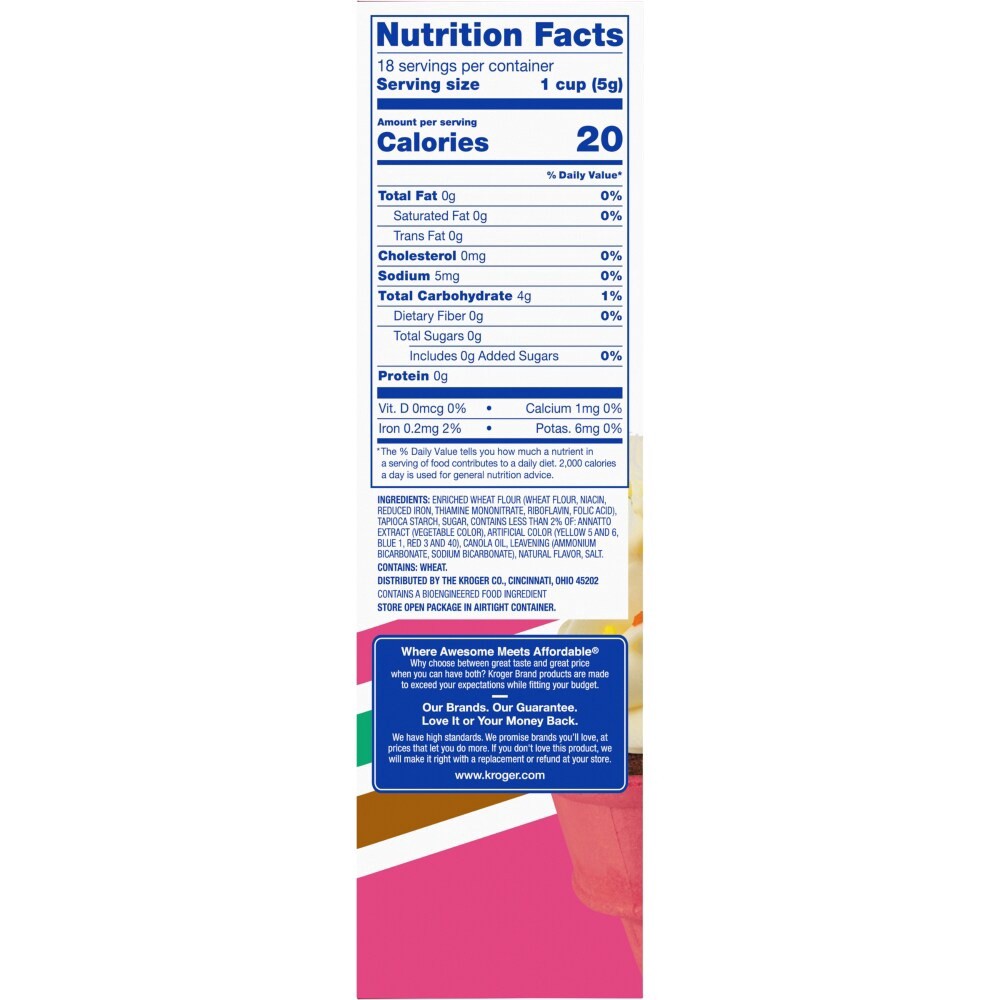 slide 2 of 4, Kroger Rainbow Ice Cream Cups, 18 ct / 2.63 oz