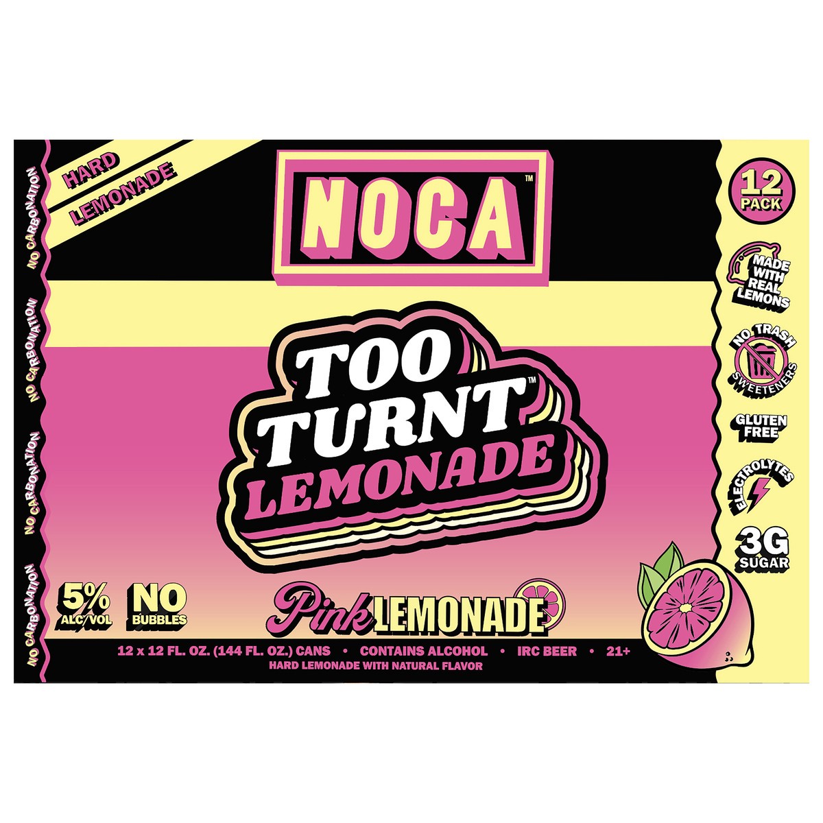 slide 1 of 13, Noca Livin' Lemonade Variety 12 - 12 fl oz Cans, 12 ct; 12 fl oz