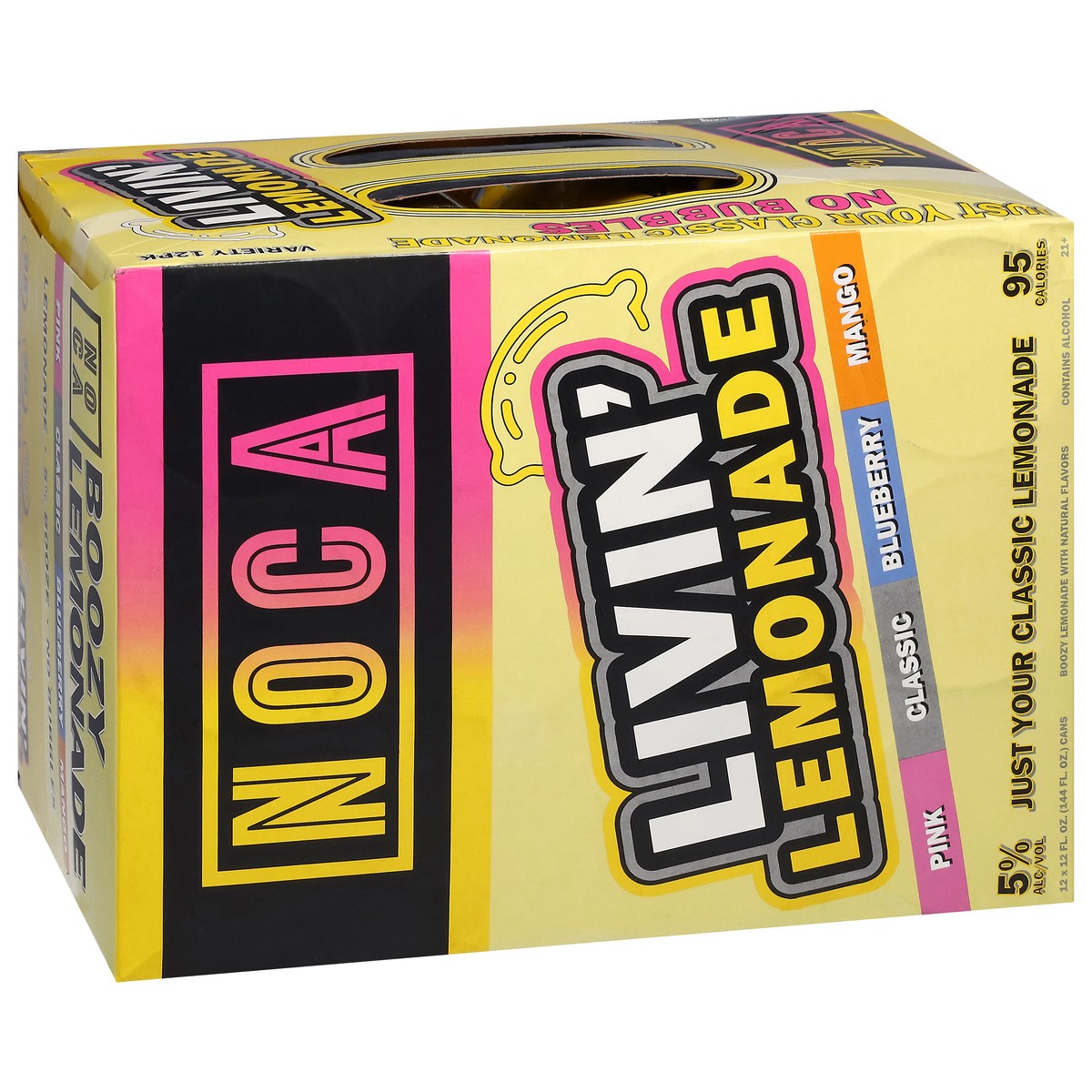 slide 10 of 13, Noca Livin' Lemonade Variety 12 - 12 fl oz Cans, 12 ct; 12 fl oz