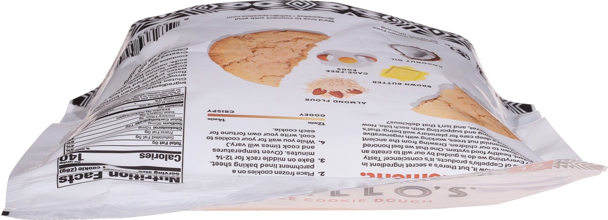 slide 6 of 15, Cappello's Bakery Style Brown Butter Sugar Cookies Cookie Dough 12 ea, 