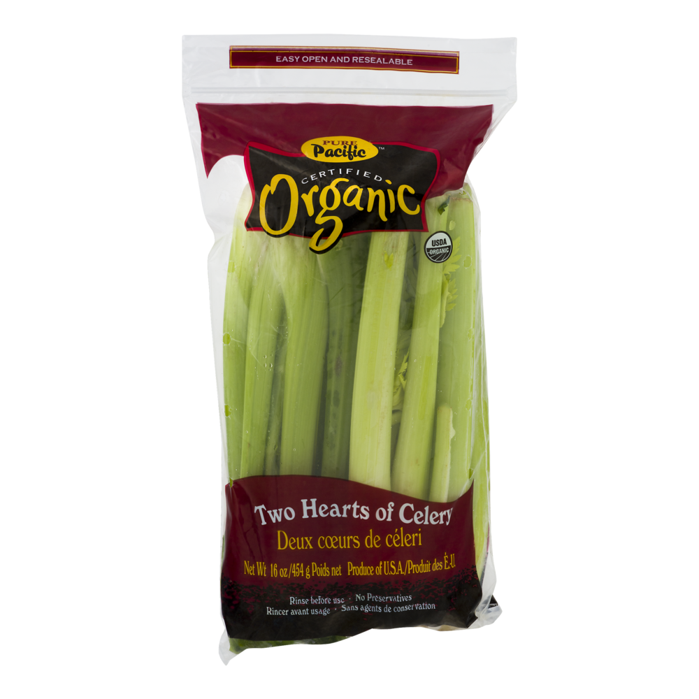 slide 1 of 1, Pure Pacific Organic Hearts Of Celery, 2 ct