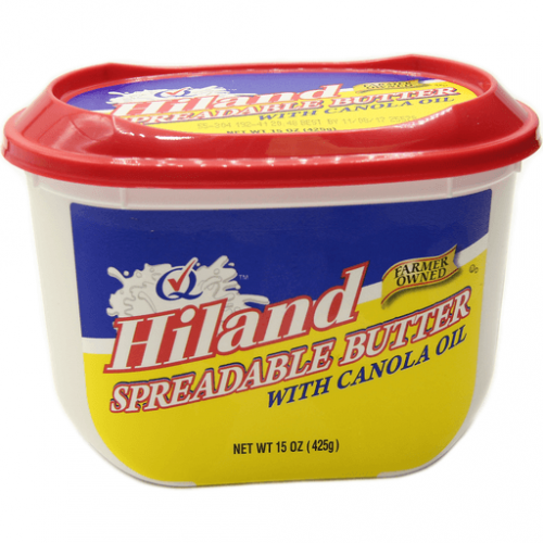 slide 1 of 1, Hiland Dairy Spreadable Butter, 15 oz