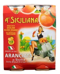 A'siciliana Siciliana Blood Orange Drink - 4 ct