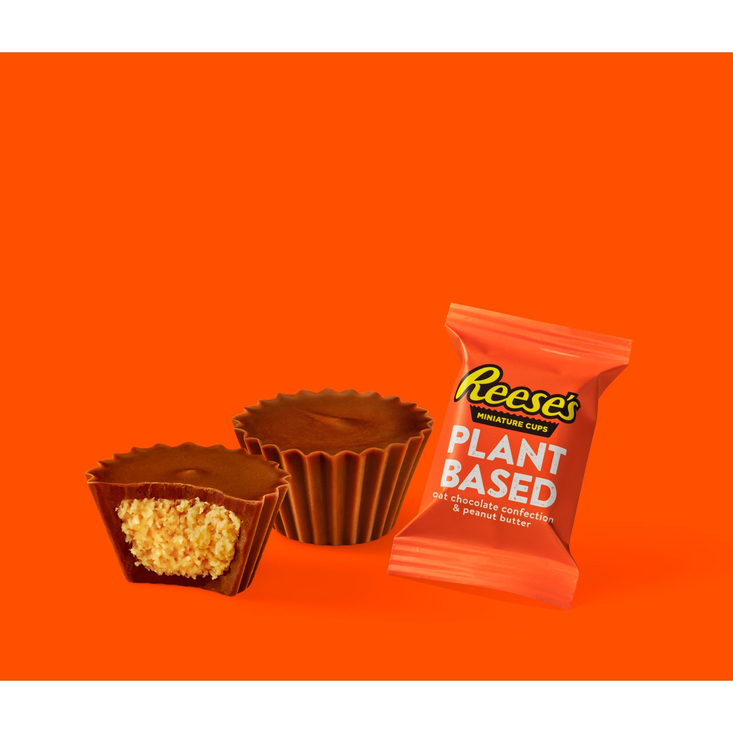 slide 2 of 6, Reese's Plant Based Miniature Cups 4.5 oz, 4.5 oz