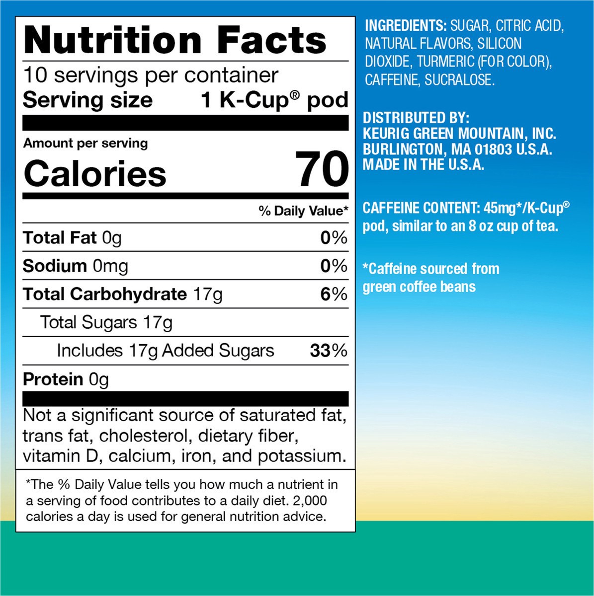 slide 2 of 10, The Original Donut Shop Iced Refreshers, Pineapple Passionfruit Flavor, Keurig Single Serve K-Cup Pods- 10 ct, 10 ct