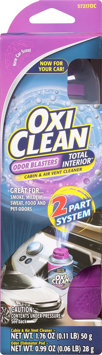 slide 4 of 9, Oxi-Clean Odor Blasters Total Interior Cabin & Air Vent Cleaner 1 ea, 1 ct