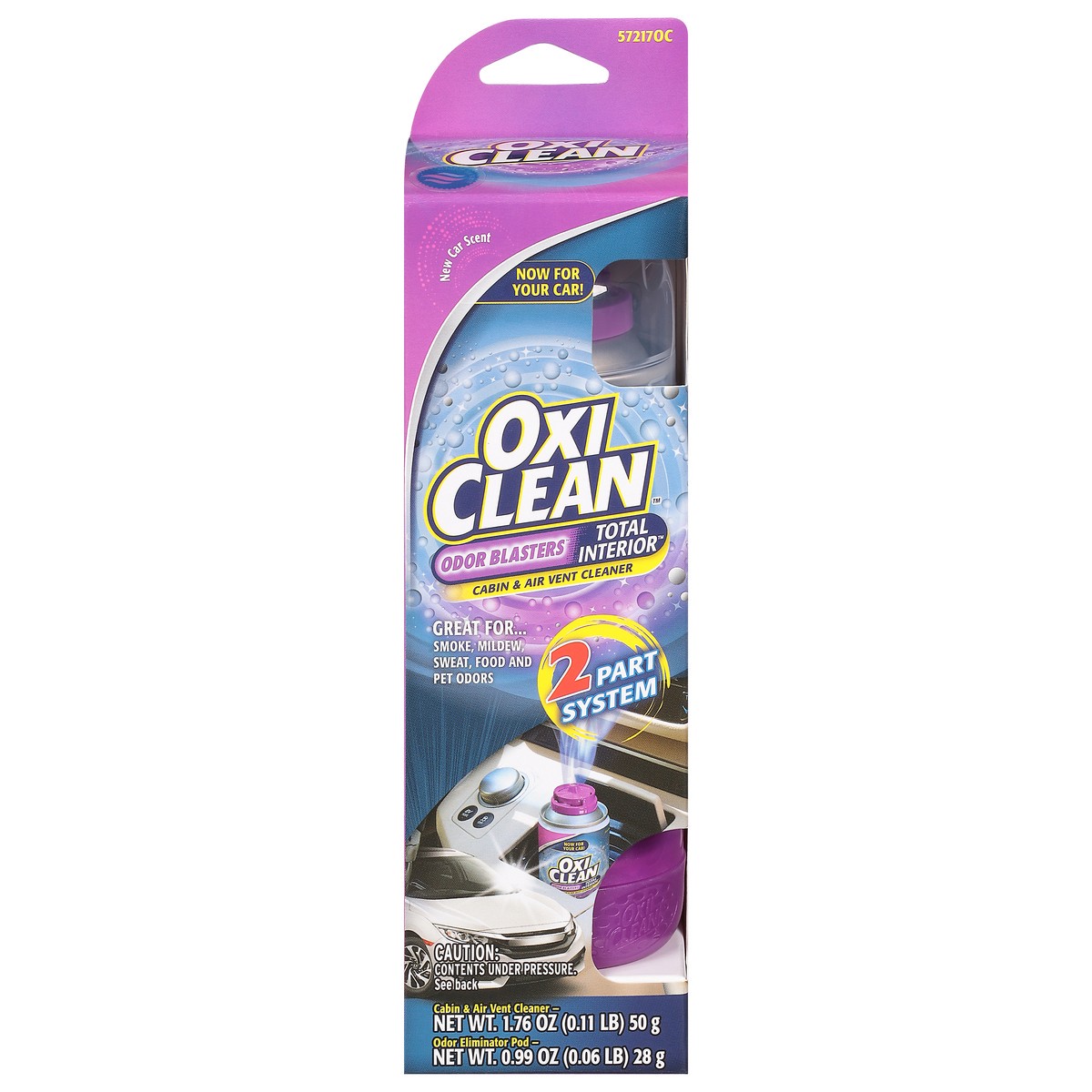 slide 1 of 9, Oxi-Clean Odor Blasters Total Interior Cabin & Air Vent Cleaner 1 ea, 1 ct