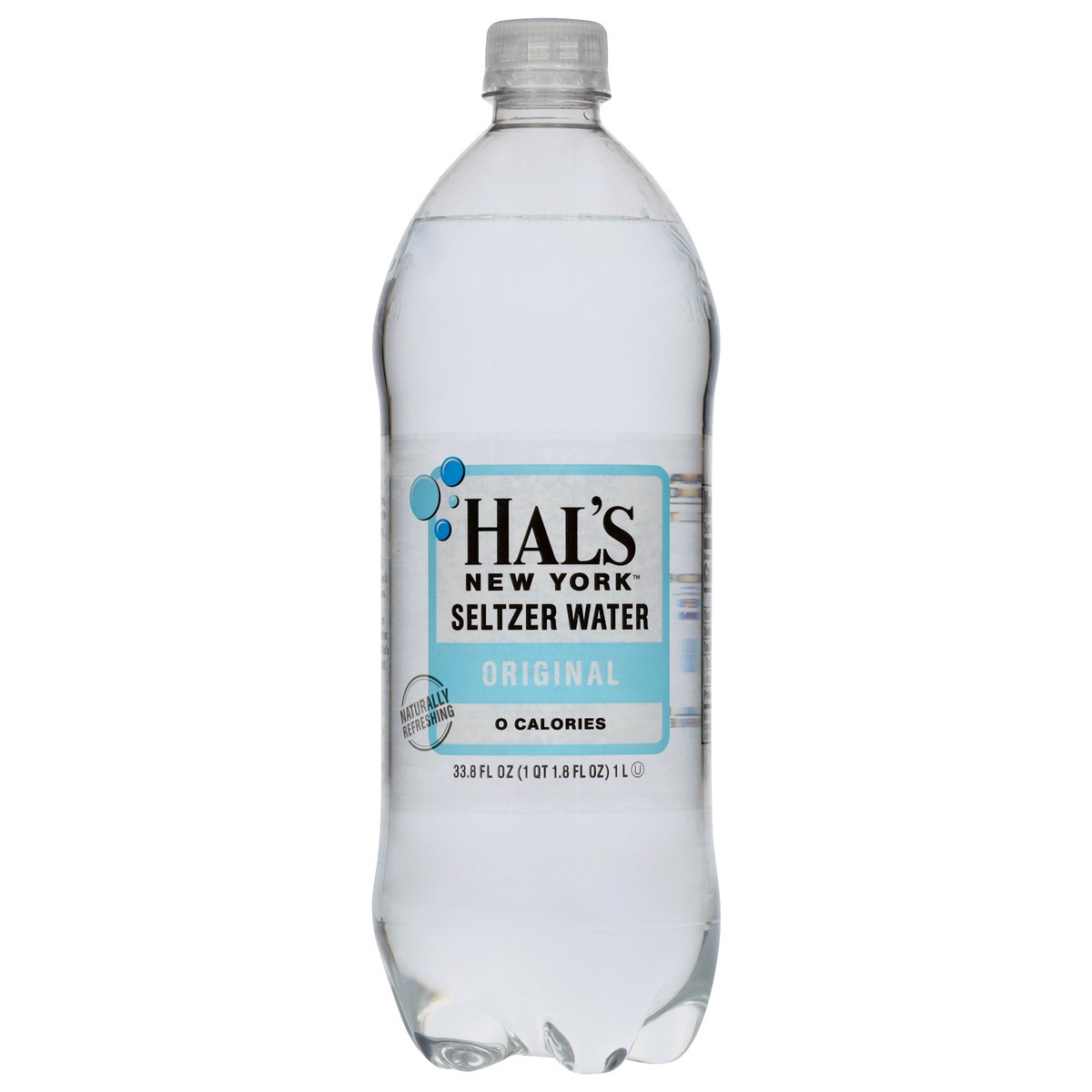 slide 1 of 16, Hals Ny Seltzer Water Original 1L, 33.8 oz