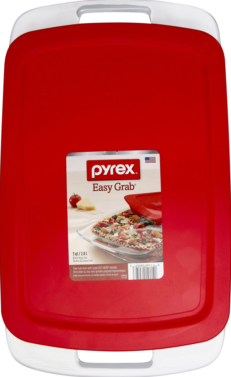 slide 3 of 4, Pyrex Eg W/red Cover, 1 ct