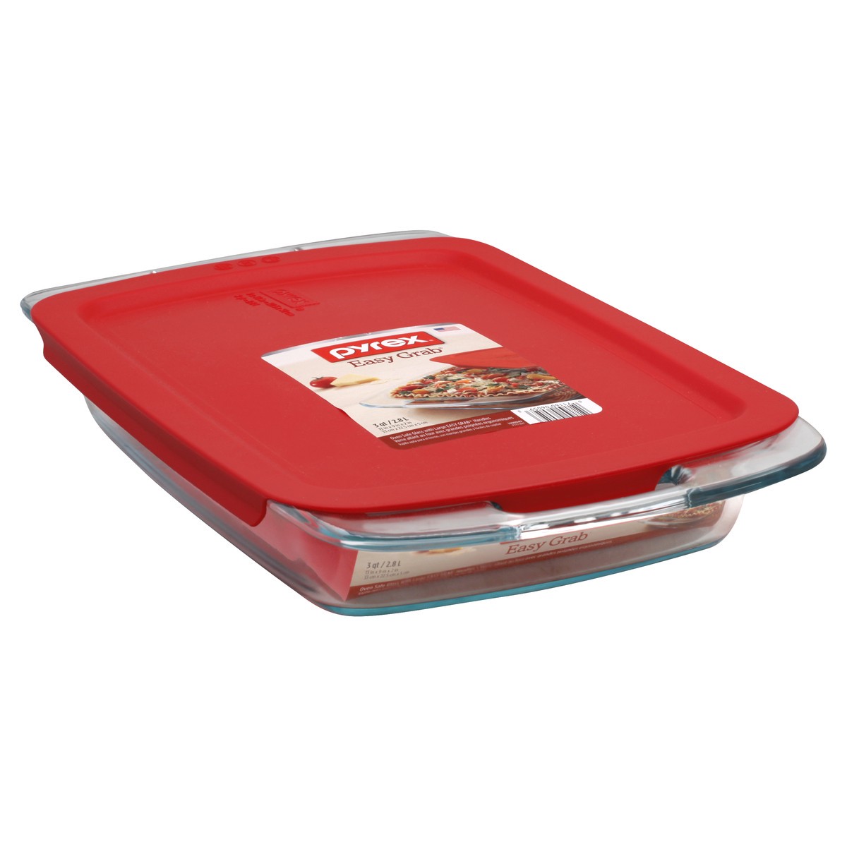 slide 2 of 4, Pyrex Eg W/red Cover, 1 ct