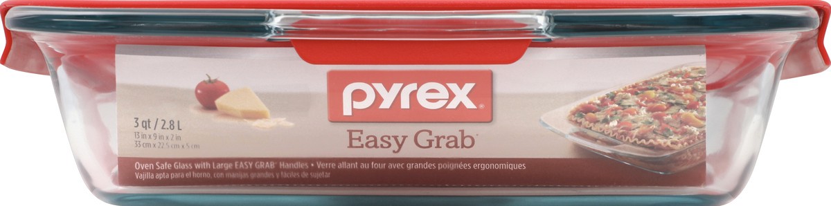 slide 1 of 4, Pyrex Eg W/red Cover, 1 ct