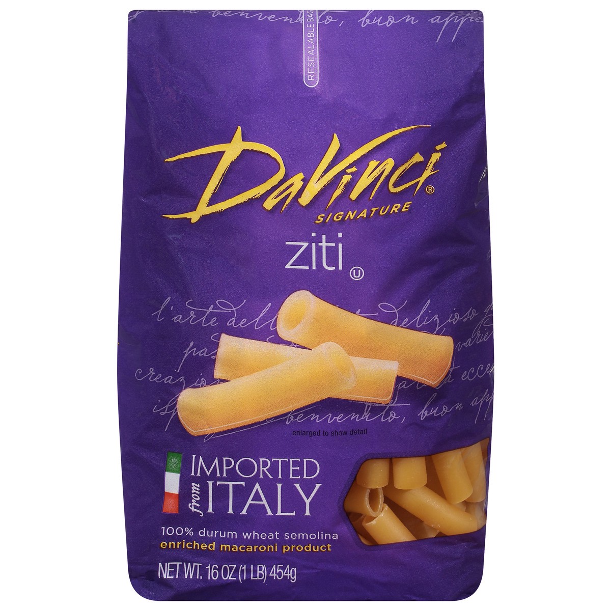 slide 1 of 13, Davinci Pasta Cut Ziti - 16 oz, 16 oz