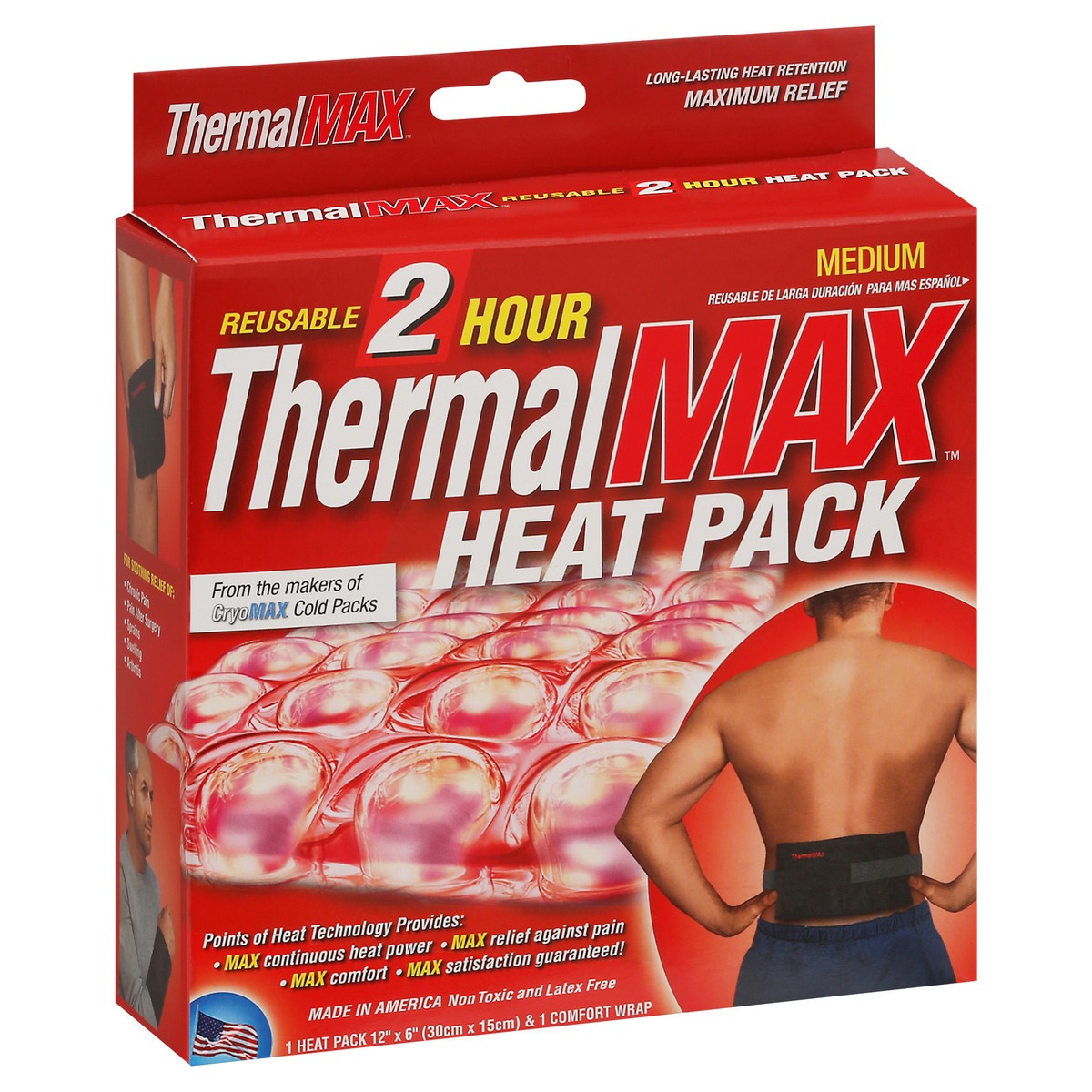 slide 11 of 12, ThermalMax Medium Reusable 2 Hour Heat Pack 1 ea, 1 ct