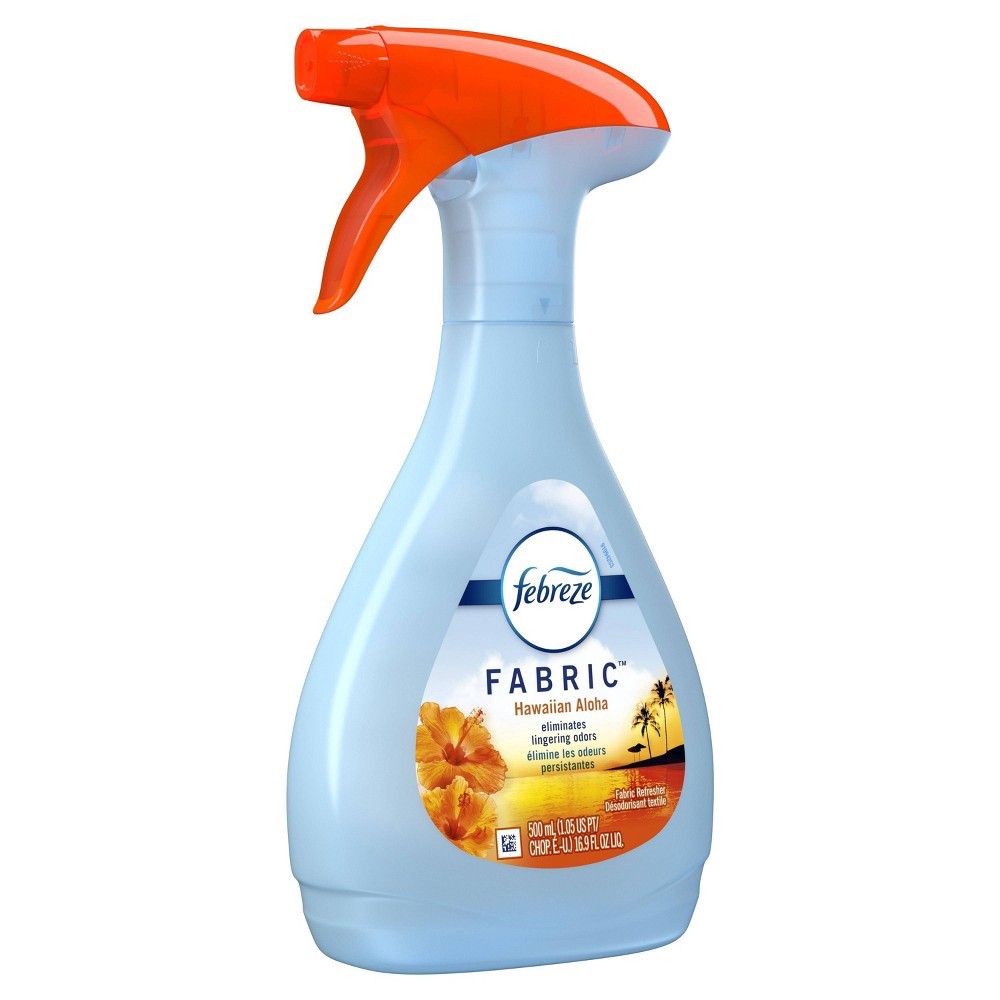 slide 2 of 6, Febreze Odor-Fighting Fabric Refresher, Hawaiian Aloha, 27 fl oz, 1.05 pint