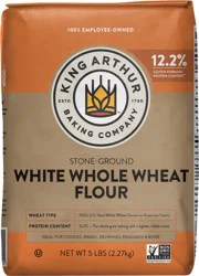 King Arthur Unbleached White Whole Wheat Flour