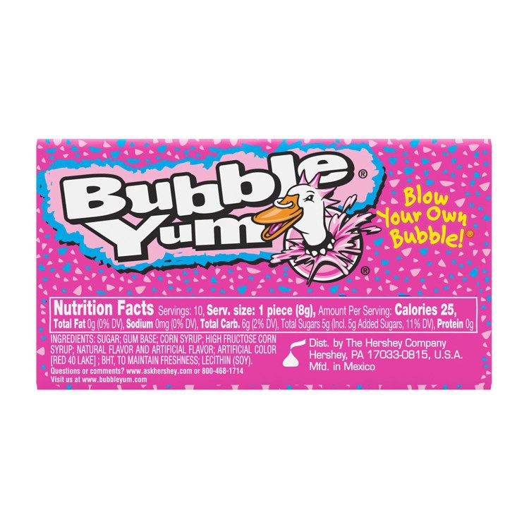slide 9 of 21, Bubble Yum Original Bubble Gum - 2.82oz/10ct, 10 ct