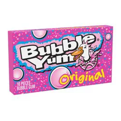 Bubble Yum Original Bubble Gum - 2.82oz/10ct