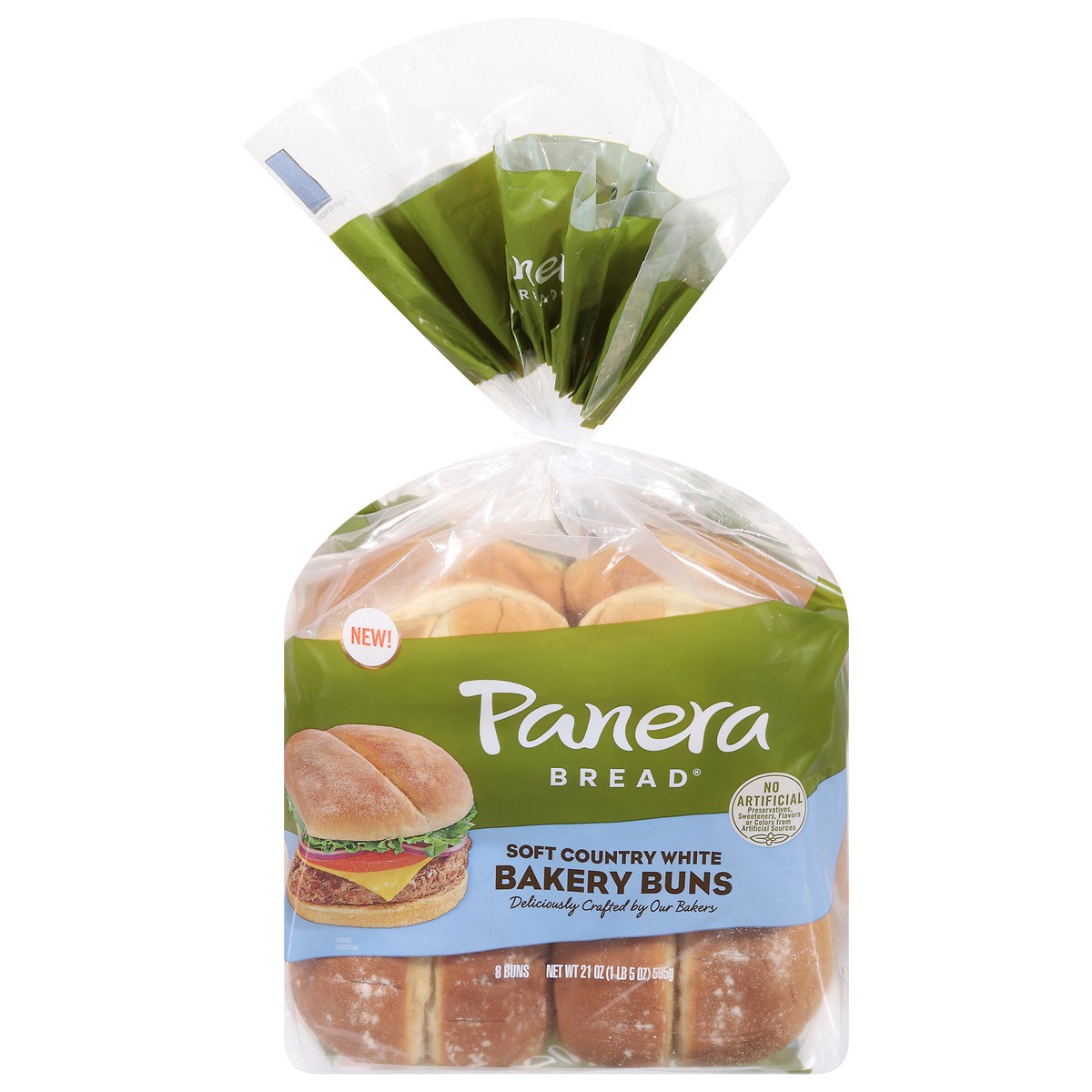 slide 11 of 13, Panera Bread Bakery Buns, Soft Country White, 8 ct