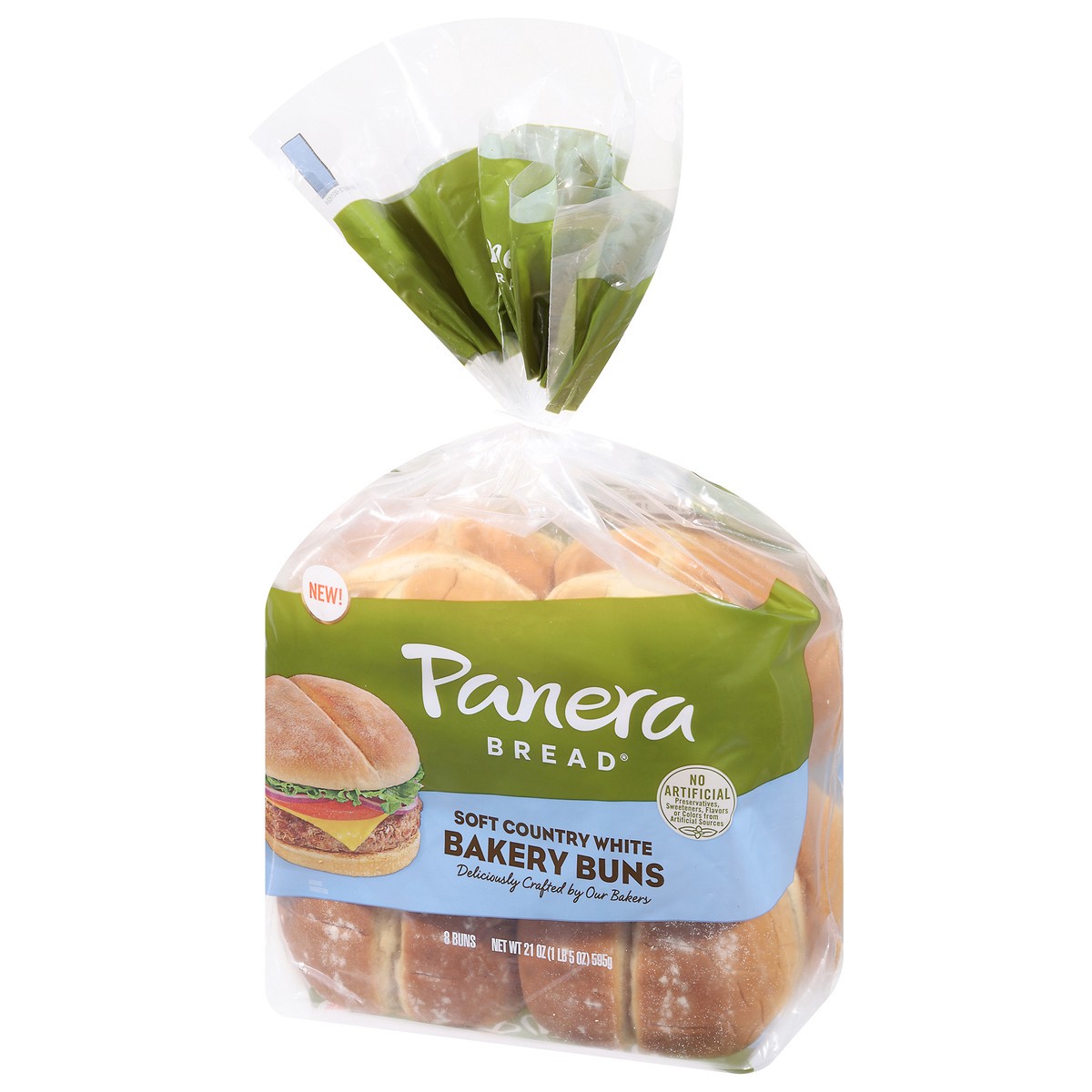 slide 4 of 13, Panera Bread Bakery Buns, Soft Country White, 8 ct