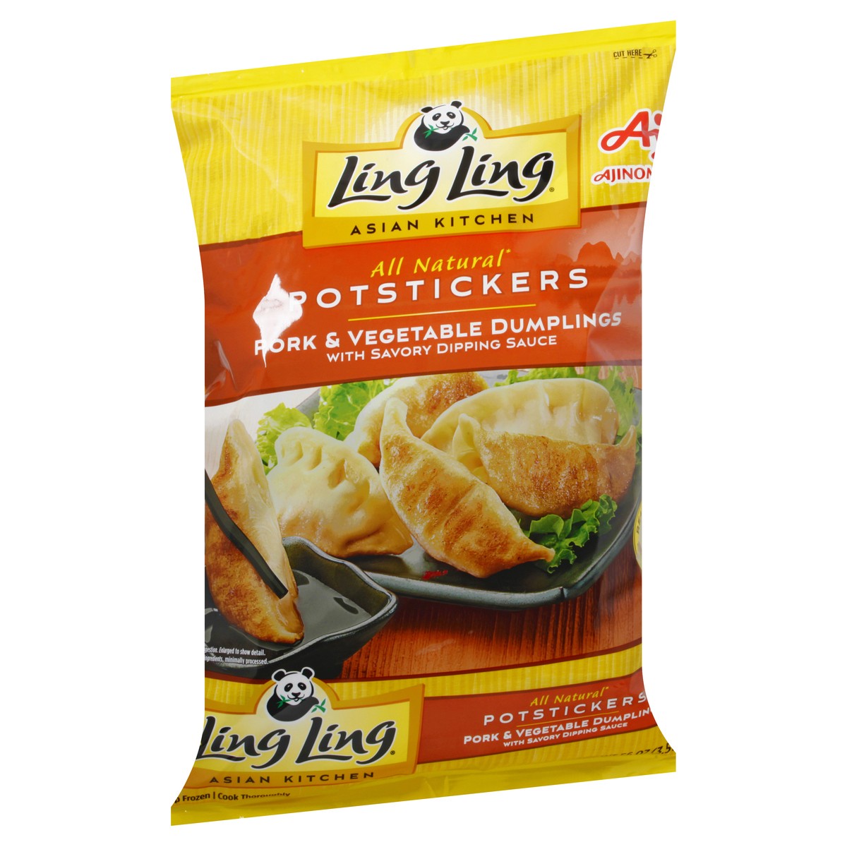 slide 10 of 13, Ling Ling Pork & Vegetable Potstickers 56 oz, 56 oz