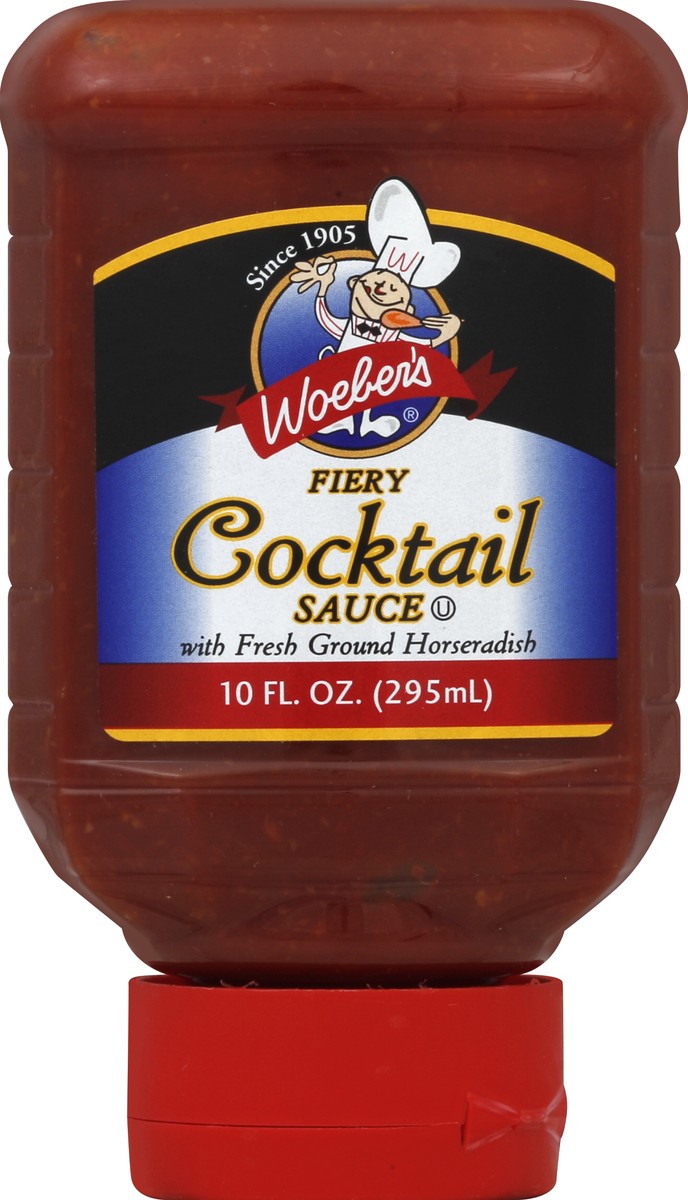 slide 1 of 3, Woeber's Cocktail Sauce 10 oz, 10 oz