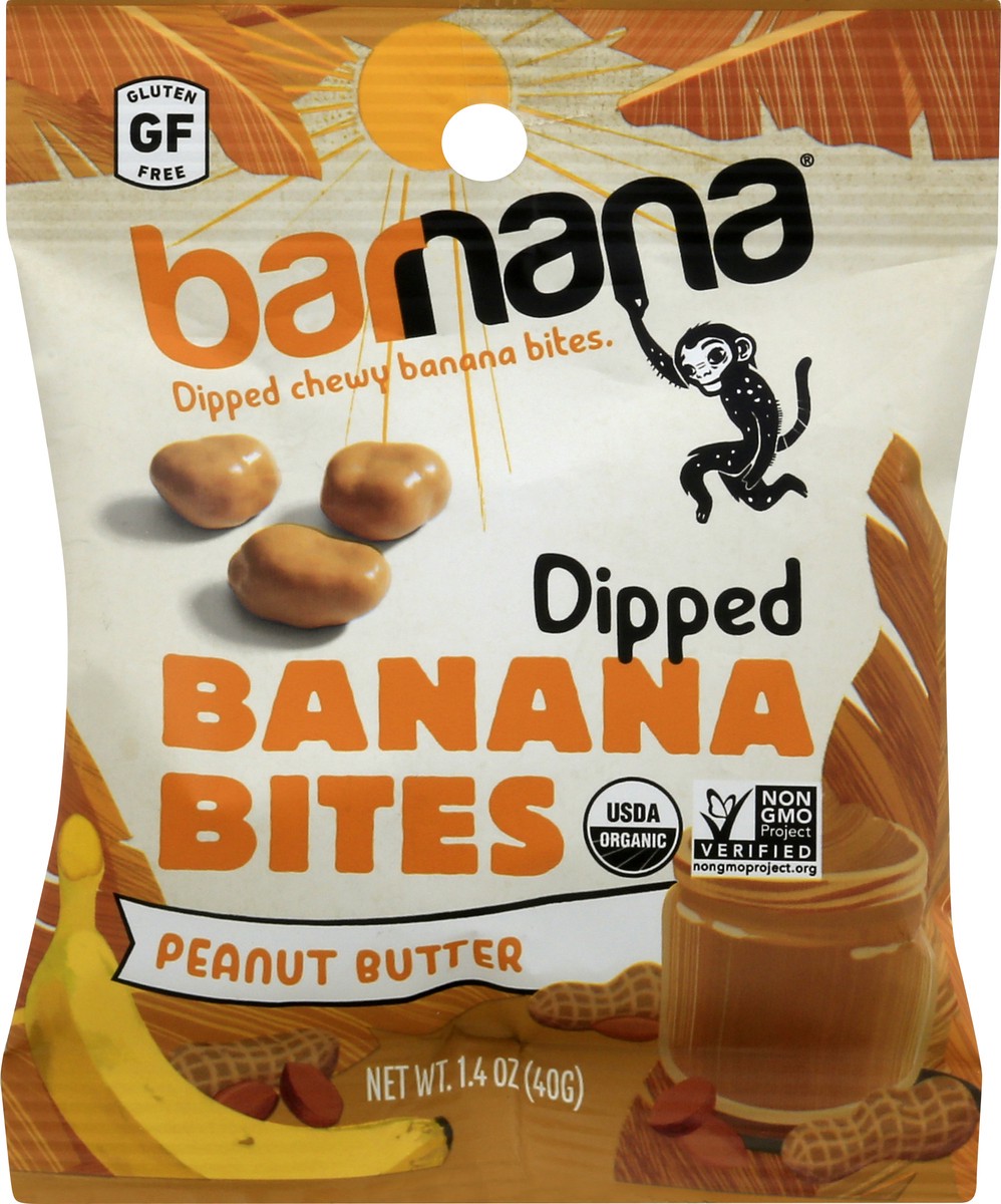 slide 6 of 13, Barnana Peanut Butter Chewy Bites, 1.4 oz