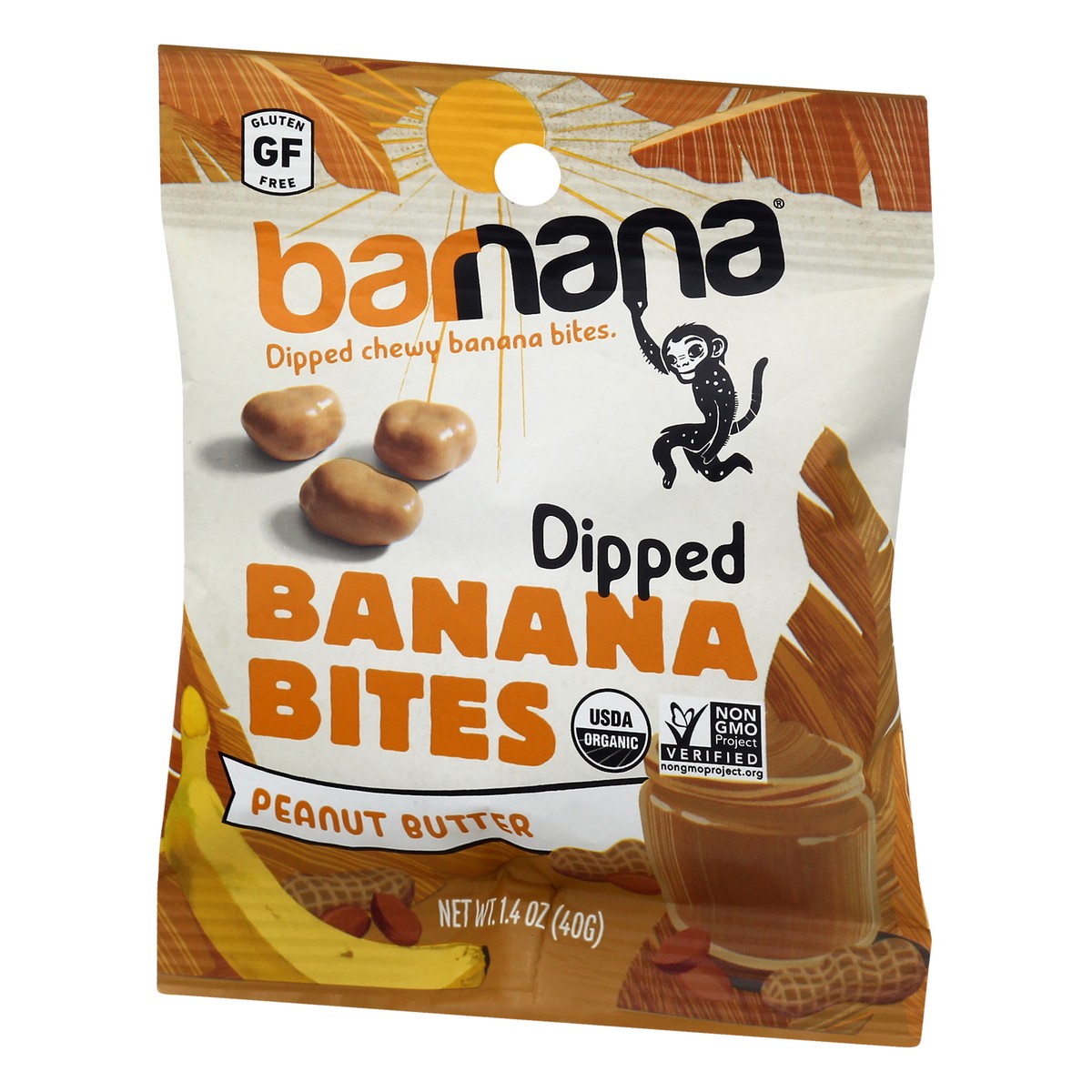 slide 7 of 13, Barnana Peanut Butter Chewy Bites, 1.4 oz