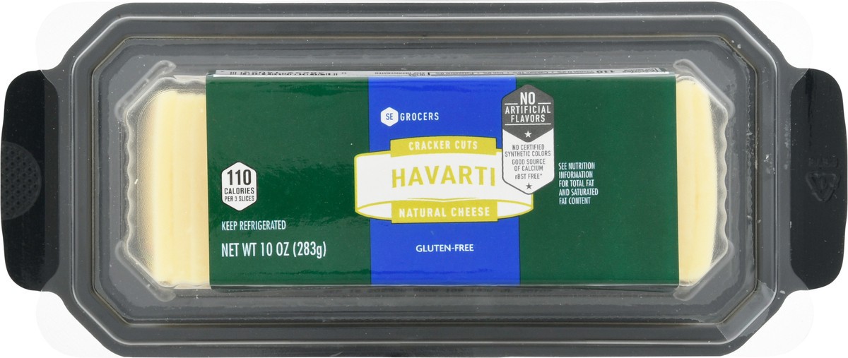 slide 4 of 9, Se Grocers Havarti Cracker Cut, 10 oz