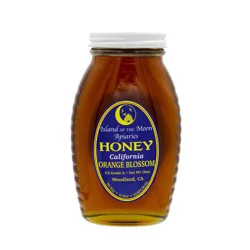 Island Of The Moon California Orange Blossom Honey 16 oz