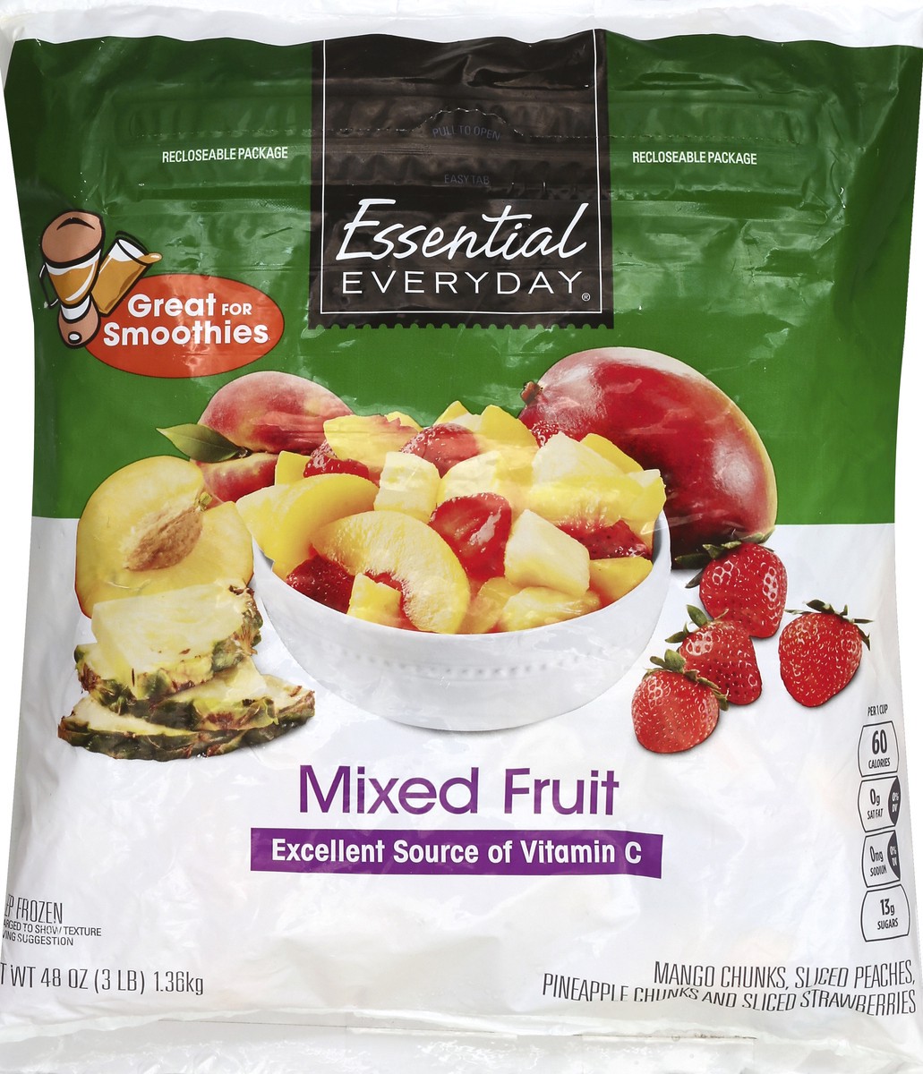 slide 5 of 6, Essential Everyday Mixed Fruit, 48 oz