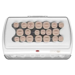 Conair Ceramic Flocked Roller Set With Clips - 20 pc