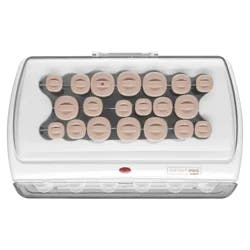 Conair Ceramic Flocked Roller Set With Clips - 20 pc