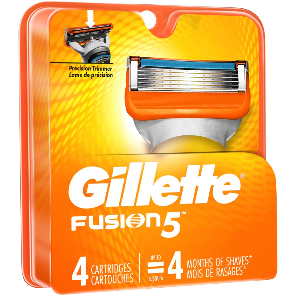 slide 2 of 3, Gillette Fusion5 Men's Razor Blade Refill Cartridges, 5 ct