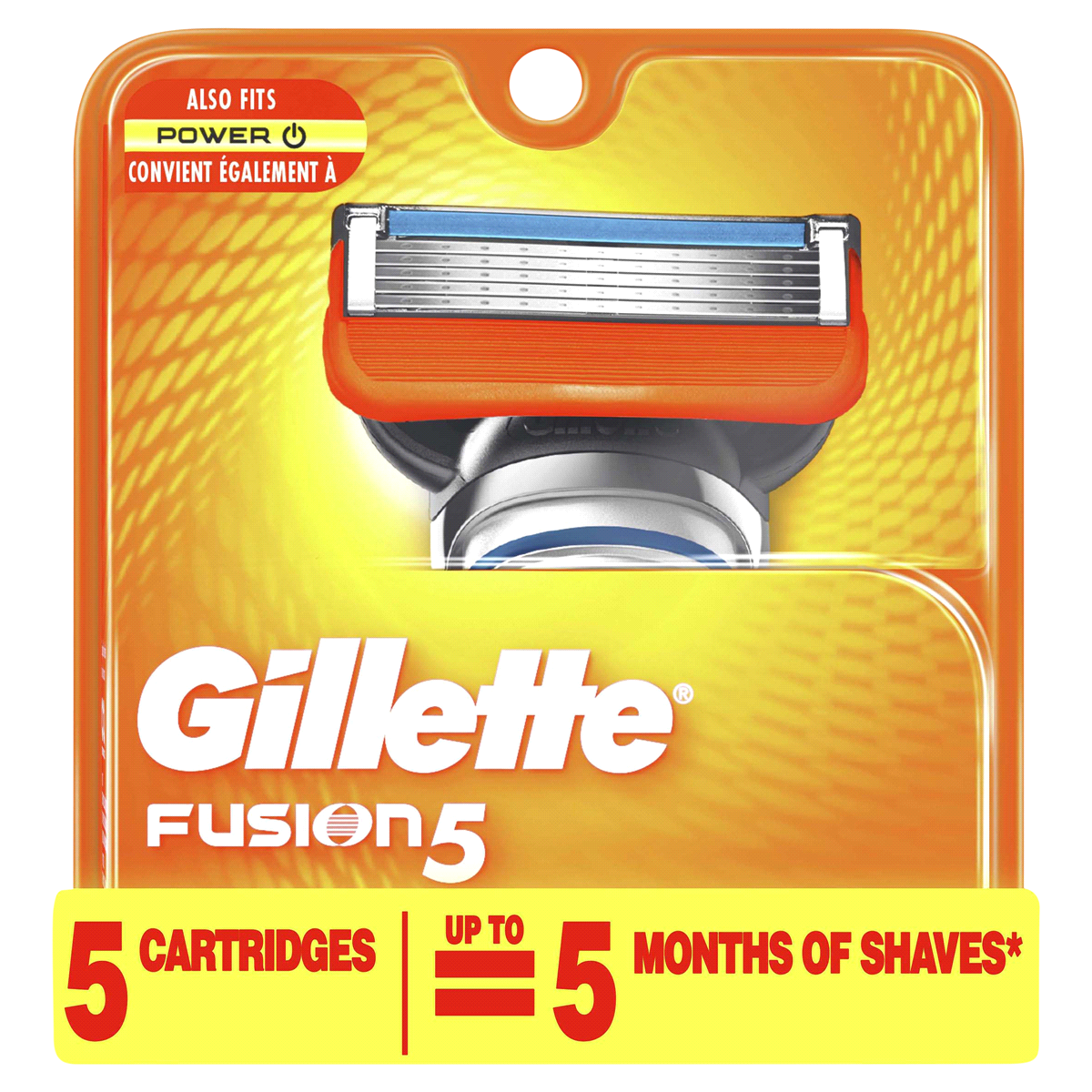slide 1 of 3, Gillette Fusion5 Men's Razor Blade Refill Cartridges, 5 ct
