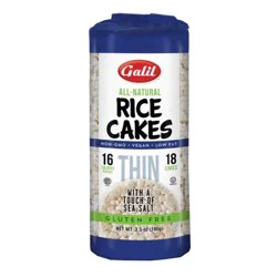 Galil Gluten Free Thin Rice Cakes With Sea Salt