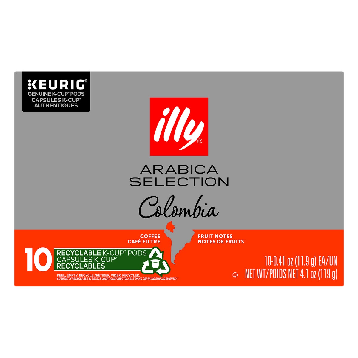 slide 9 of 10, illy Arabica Selection K-Cup Pods Colombia Coffee- 10 ct, 10 ct