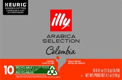 illy Arabica Selection Colombia Coffee K-Cup Pods, 10 ct