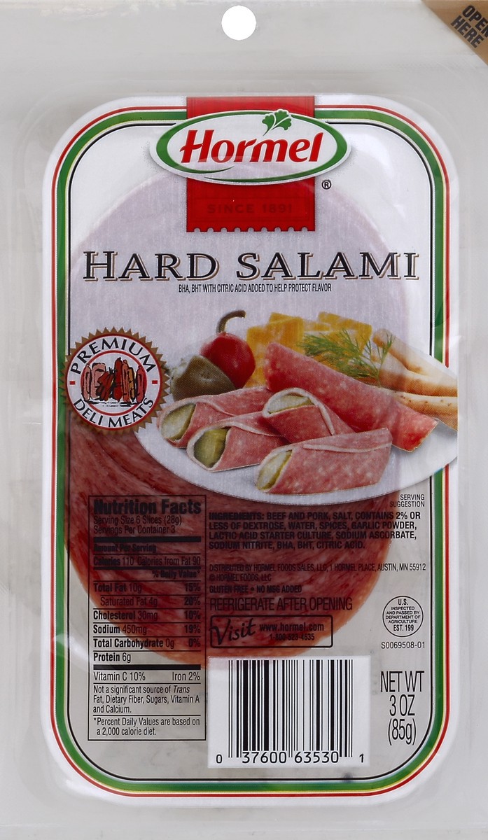 slide 2 of 3, Hormel Salami 3 oz, 3 oz