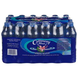 Callaway Blue Spring Water - 24 ct; 16.9 fl oz - 24 ct; 16.9 fl oz