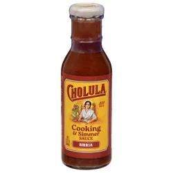 Cholula Birria Cooking & Simmer Sauce, 12 fl oz