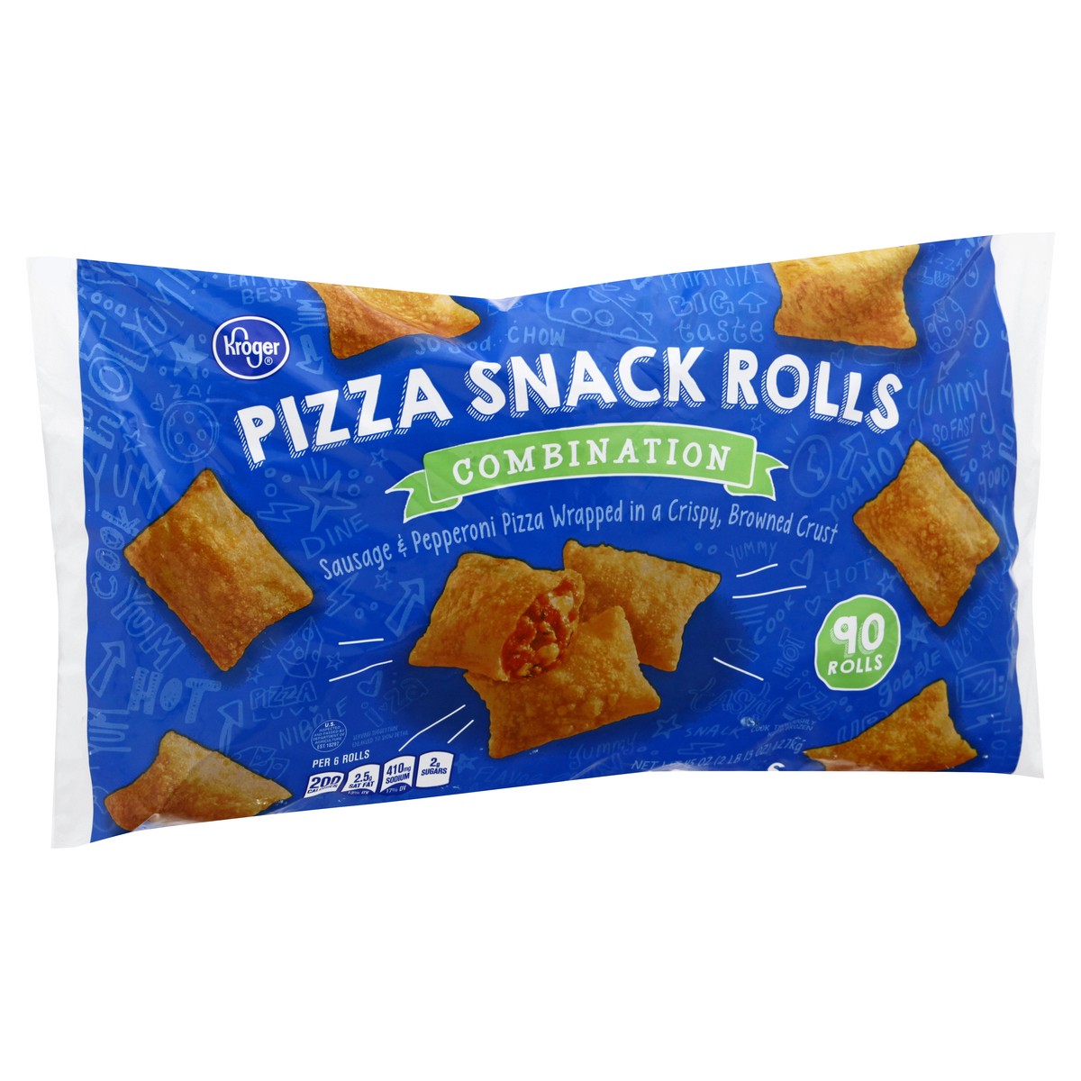 slide 4 of 11, Kroger Combination Pizza Rolls, 45 oz