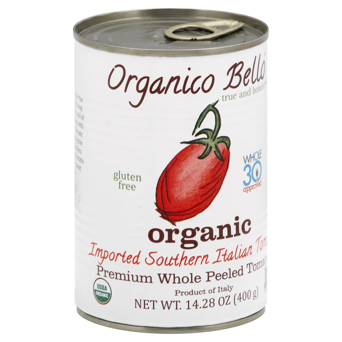 slide 2 of 9, Organico Bello Imported Southern Italian Organic Tomatoes 14.28 oz, 14.28 oz